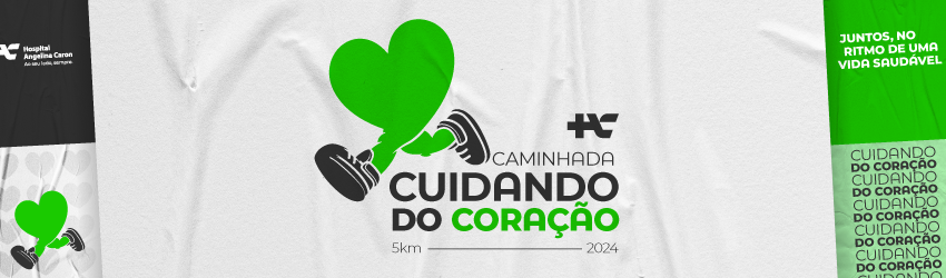 Banner Caminhada Cuidando do Cora&ccedil;&atilde;o