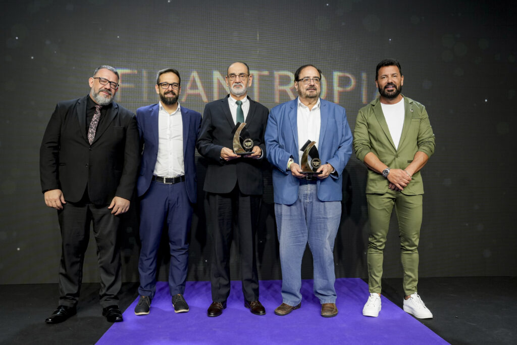 Premiados no evento do Pr&ecirc;mio Excel&ecirc;ncia da Sa&uacute;de 2024