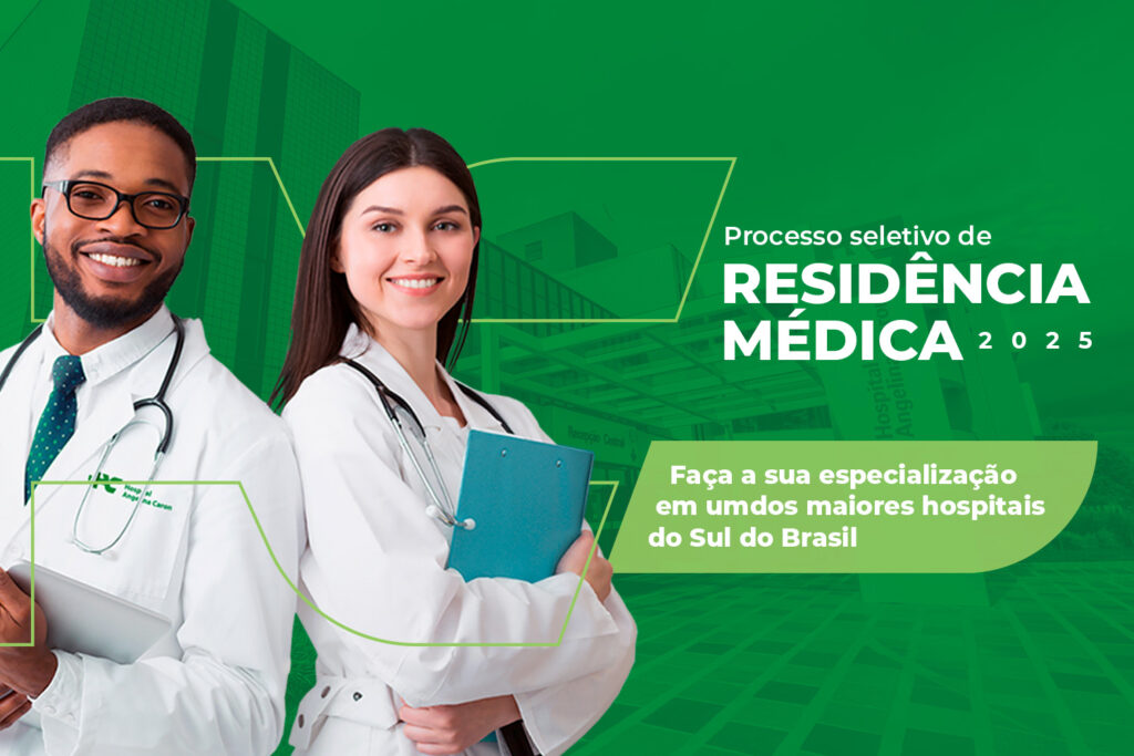 Jovens m&eacute;dicos divulgam o processo seletivo de Resid&ecirc;ncia M&eacute;dica 2025. 